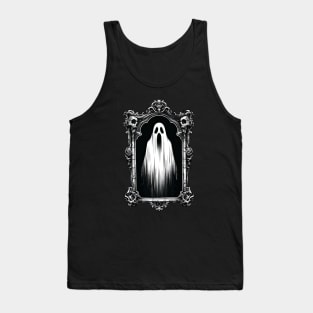 horror ghost in mirror Tank Top